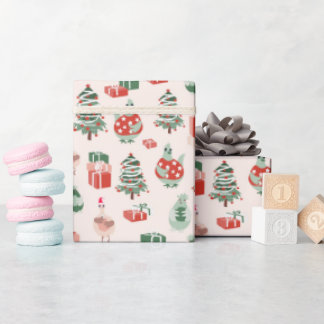 クリスマスパーティー ラッピングペーパー