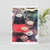 **クリスマスパーティー**家族と友人の招待状 招待状 (スタンド正面)