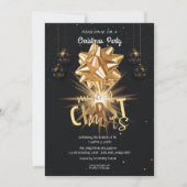 クリスマスパーティー 招待状 (正面)