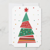 クリスマスパーティー 招待状 (裏面)