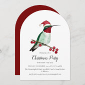 クリスマスパーティー 招待状 (正面/裏面)