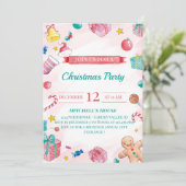 クリスマスパーティー 招待状 (スタンド正面)