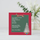 クリスマスパーティー 招待状 (スタンド正面)