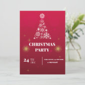 クリスマスパーティー 招待状 (スタンド正面)