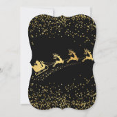 クリスマスパーティー 招待状 (裏面)