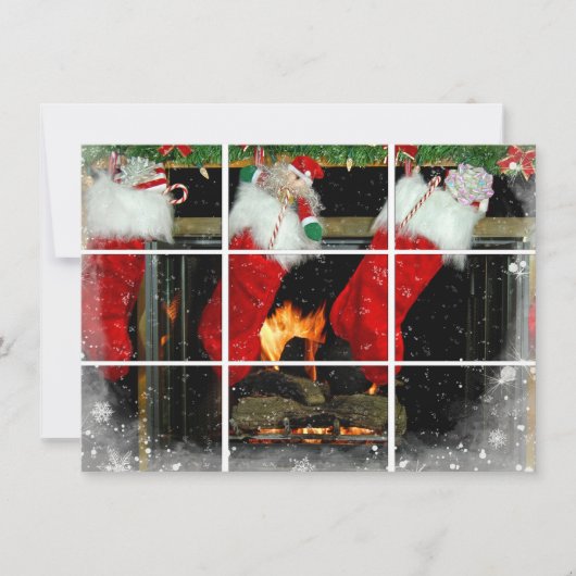 クリスマスパーティー 招待状 (正面)