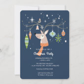 クリスマスパーティー 招待状 (正面)
