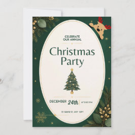 クリスマスパーティー 招待状