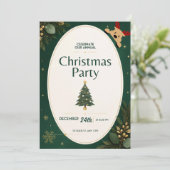 クリスマスパーティー 招待状 (スタンド正面)