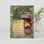 クリスマスパーティー 招待状 (スタンド正面)