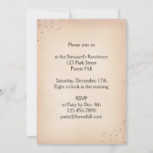 クリスマスパーティー 招待状 (裏面)