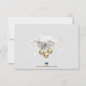 クリスマスパーティー 招待状 (裏面)