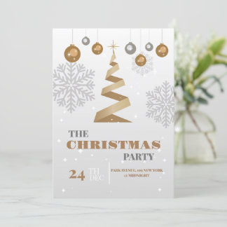 クリスマスパーティー 招待状