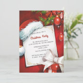 クリスマスパーティー 招待状 (スタンド正面)