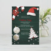 クリスマスパーティー 招待状 (スタンド正面)