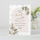 クリスマスパーティー 新築祝い ホームスイートホーム 招待状 (スタンド正面)