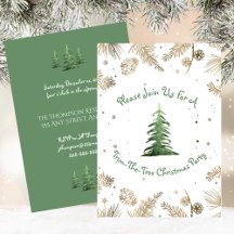 クリスマスパーティー、木の飾り