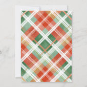 クリスマスパーティー 社外向け 招待状 (裏面)