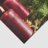 クリスマスパーティー 赤いろうそく 冬の休日 薄葉紙 (詳細)