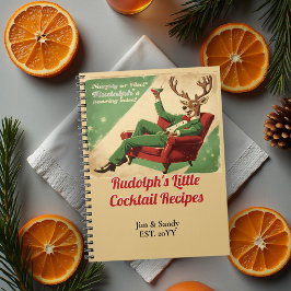 クリスマスパーティ ヴィンテージ ユニーク クリスマス レシピ ノートブック