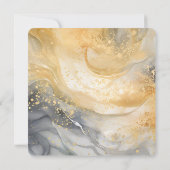 クリスマスパートタイムフォーマル招待状 招待状 (裏面)