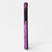 クリスマスパープルハーフトーンスターiphone 5ケース Case-Mate iPhoneケース (裏面/左)