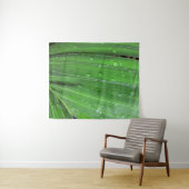 クリスマスパームと雨粒 タペストリー (インサイチュ(横))