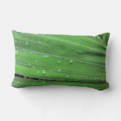 クリスマスパームと雨粒 ランバークッション (裏面)