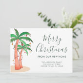 クリスマスパームの木が動く 案内状 (スタンド正面)