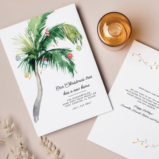 クリスマスパームツリーの移動発表