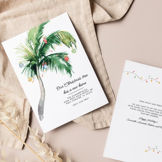 クリスマスパームツリーの移動発表