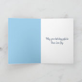 クリスマスパームツリー シーズンカード (内部)