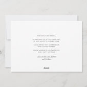 クリスマスパームツリー ホリデー引越しのお知らせ シーズンカード (裏面)