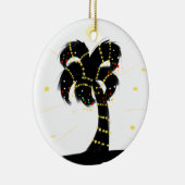 クリスマスパーム セラミックオーナメント (右)