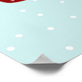 クリスマスパール – トナカイ、クマ&ウサギ ポスター (角)