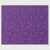 クリスマスパー王室のプル ラッピングペーパー (フラット)