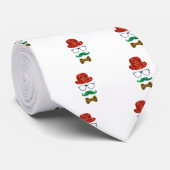 クリスマスヒバの口ひげ ネクタイ (ロール)