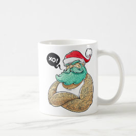 クリスマスヒプスタサンタクロース コーヒーマグカップ