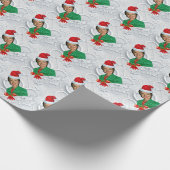クリスマスヒラリー・クリントン ラッピングペーパー (角)