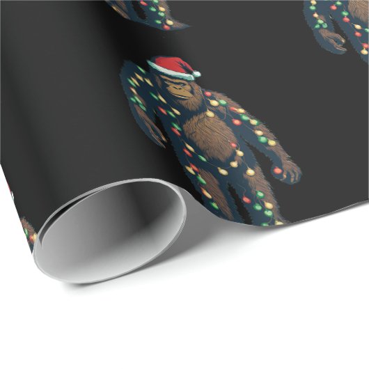 クリスマスビギフットイエティデザイン ラッピングペーパー (ロールコーナー)