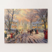 クリスマスビクトリアンのジグソーパズル ジグソーパズル (横)