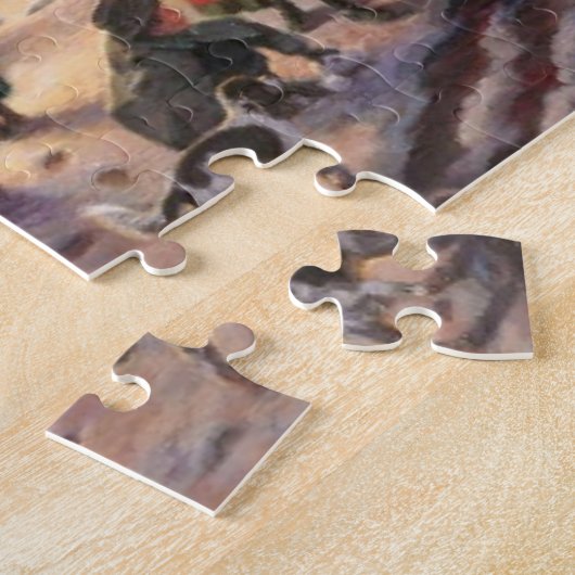 クリスマスビクトリアンのジグソーパズル ジグソーパズル (側面)