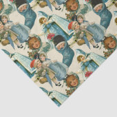 クリスマスビクトリアンの子供 薄葉紙 (詳細)