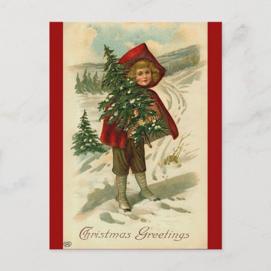 クリスマスビクトリアンはがき シーズンポストカード (正面)