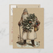 クリスマスビクトリアンはがき シーズンポストカード (正面/裏面)