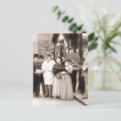 クリスマスビクトリアンキャロル歌手 シーズンポストカード (スタンド正面)