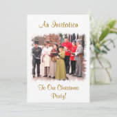 クリスマスビクトリアンキャロル歌手 招待状 (スタンド正面)