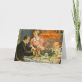 クリスマスビクトリアンディナー用挨拶カード シーズンカード (正面)