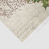 クリスマスビクトリアンバラパイン&ホリーコラージュ 薄葉紙 (詳細)