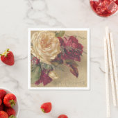 クリスマスビクトリアンバラ スタンダードカクテルナプキン (インサイチュ)